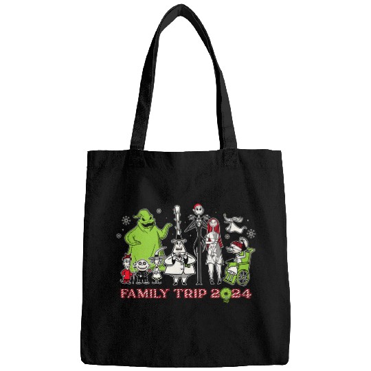 Discover Disney The Nightmare Before Christmas Snow Family Trip 2024 Bags