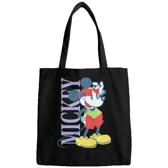 Discover Disney Mickey Mouse Retro Vintage Summer Beach Vacation Vibe Premium Bags