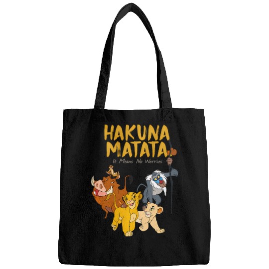 Discover Disney Lion King Classic It Means No Worries Bags