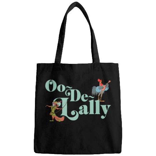 Disney Robin Hood Oo-De-Lally Iconic Quote Chest Text Logo Bags