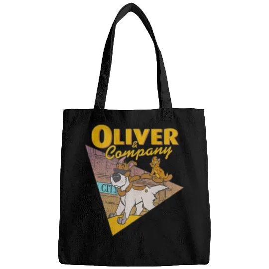 Disney Oliver Company Graphic Hoodie Bags
