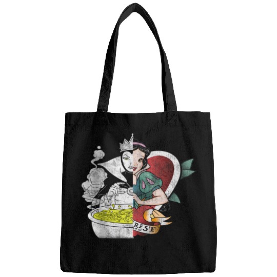 Discover Disney Snow White Evil Queen Split Portrait Tank Top Bags