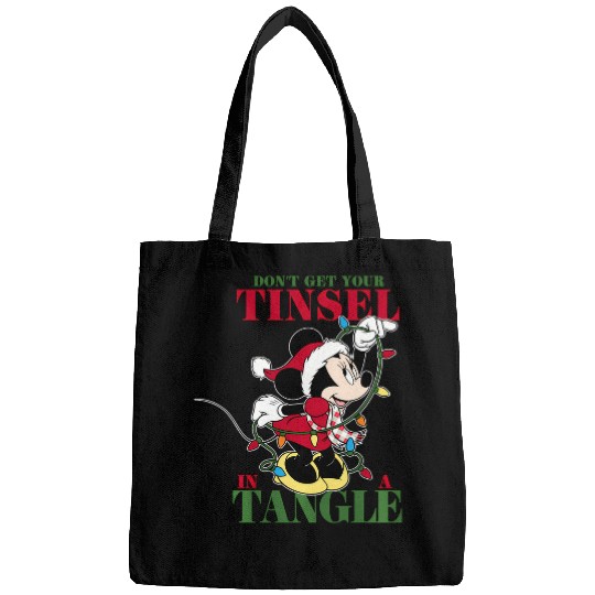 Disney Minnie Mouse Tinsel Christmas Bags