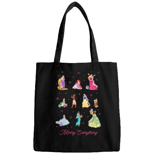 Discover Disney Princess Winter Holiday Fashions Merry Everything Bags