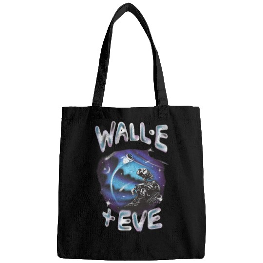 Disney Pixar WALL-E Airbrush WALL-E And EVE Space Love Bags