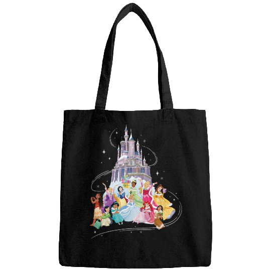 Discover Disney Princess Sparkle Squad Christmas Holiday Castle Bags