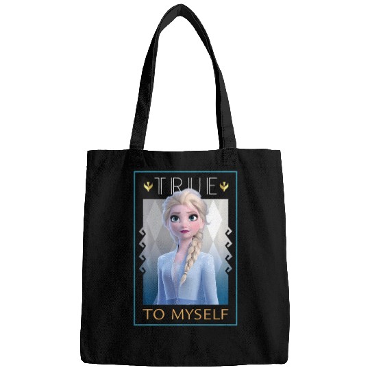 Discover Disney Frozen 2 Elsa True To Myself Poster Bags