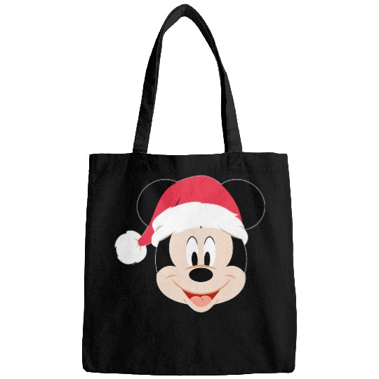 Discover Disney Mickey Mouse in Santa Hat Happy Christmas Holiday Bags