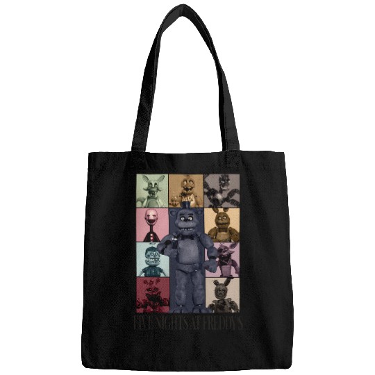 Five-Nights-At-Freddys-Eras-Tour T-Shirt Bags