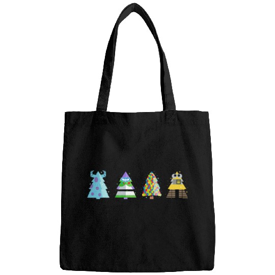 Discover Disney and Pixar Holiday Character Christmas Trees Bags