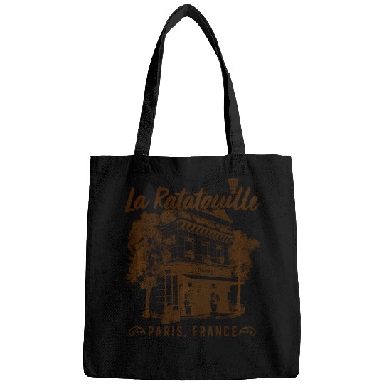 Disney Pixar Ratatouille Paris France Vintage Restaurant Bags