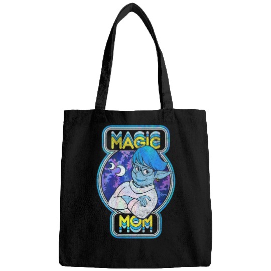 Womens Disney Pixar Onward Laurel Magic Mom Retro Portrait V-Neck Bags