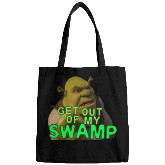 GET OUT OF MY SWAMP  SHREK  ACCESSORIES  : Shrek Same Swamp Forever , Shrek Shirt, Disney Fiona Princess , Shrek,Shrek Bags