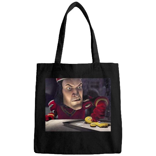Discover John Lithgow As Lord Farquaad Torturing Gingerbread Man  : Shrek Same Swamp Forever , Shrek Shirt, Disney Fiona Princess , Shrek,Shrek Bags