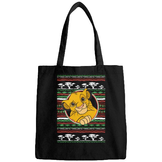 Disney The Lion King Simba Ugly Christmas Sweater Holiday Bags