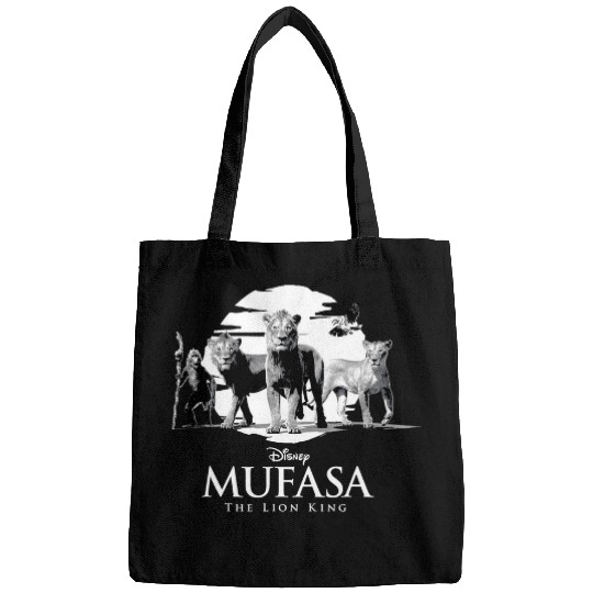Disney Mufasa The Lion King Movie Black & White Characters Bags