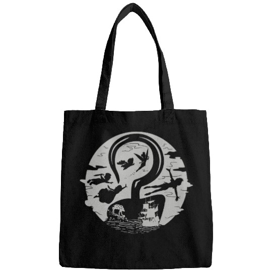 Disney Peter Pan Tink Wendy Kids Flying Silhouettes Bags, Peter Pan Bags