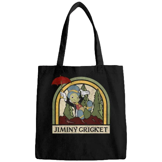 Disney Pinocchio Jiminy Cricket Established 1940 Bags