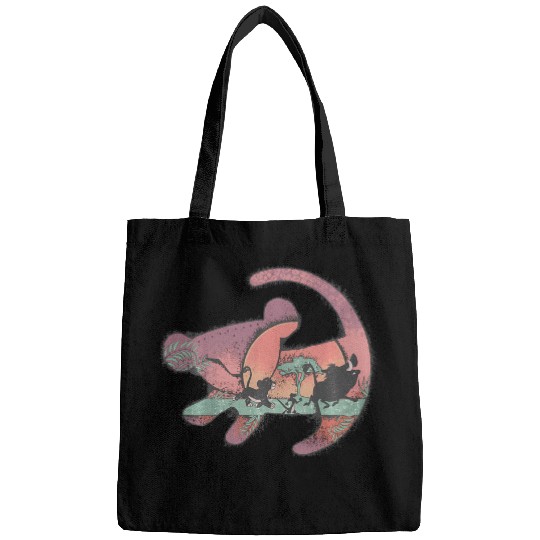 Disney The Lion King Baby Simba Painting Silhouette Bags