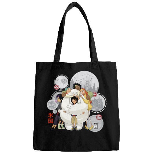 Disney Big Hero 6 TV Series Baymax Hugs Graphic Bags