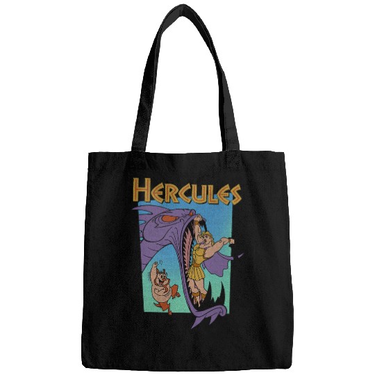Disney Hercules Hydra Battle Retro Classic Movie Poster Bags