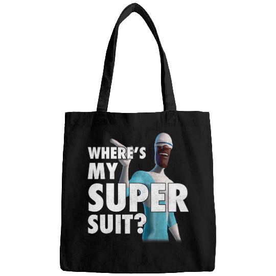 Disney Pixar The Incredibles Vintage Frozone Super Suit Logo Bags