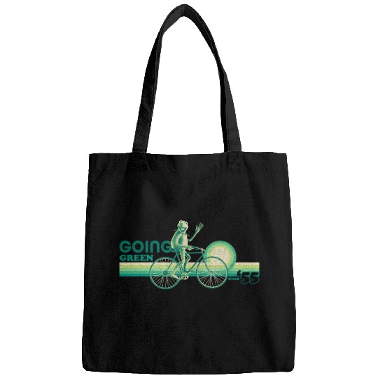 Disney The Muppets Kermit Going Green Since '55 Bags