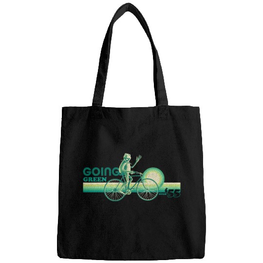 Disney The Muppets Kermit Going Green Since '55 Bags