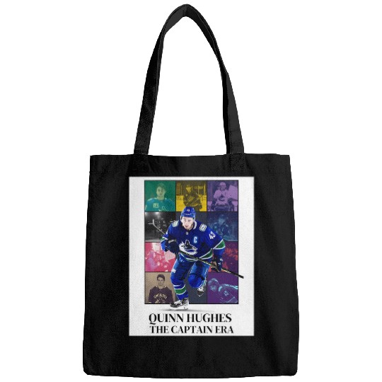 Discover Quinn Hughes Eras Tour Vancouver Canucks Bigger Print Bags