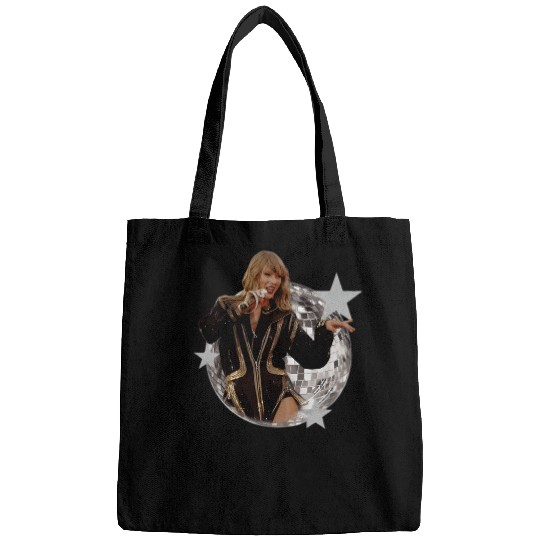 Discover Taylor-Swift-Mirrorball T-Shirt Bags