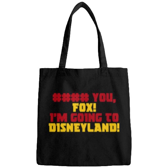 Deadpool   You Fox Im Going To Disneyland TShirt Bags
