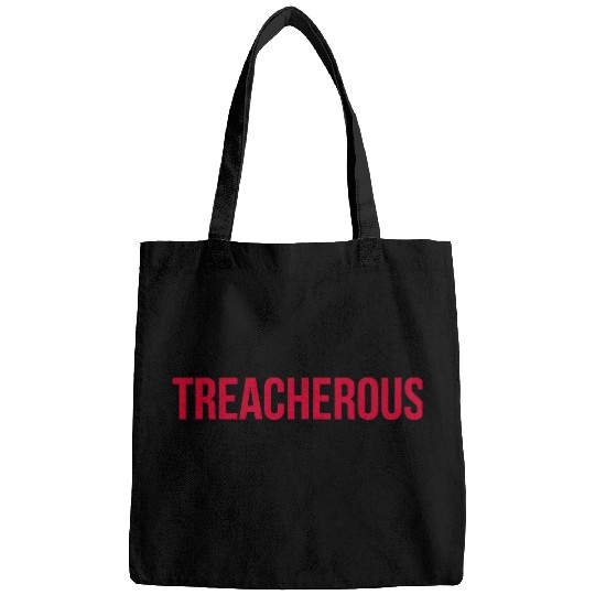 Discover Treacherous  RED Taylor Song TShirt Bags