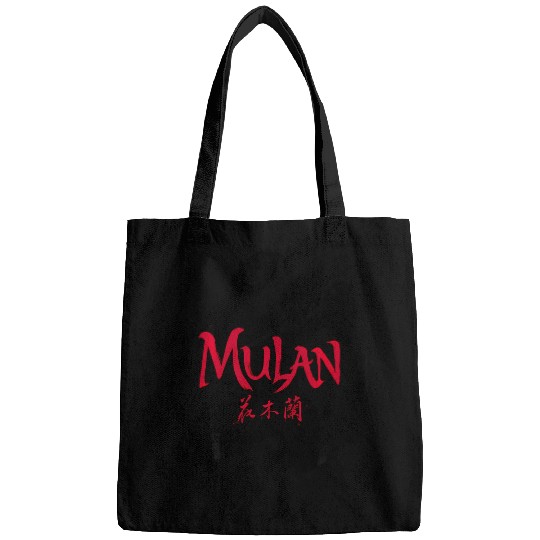 Disney Mulan Live Action Mulan Action Pose Logo Red Bags