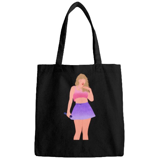 Discover pink and purple 1989 set the eras tour Bags