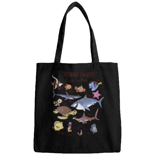 Womens Disney Pixar Finding Nemo Fish Guide V-Neck Bags