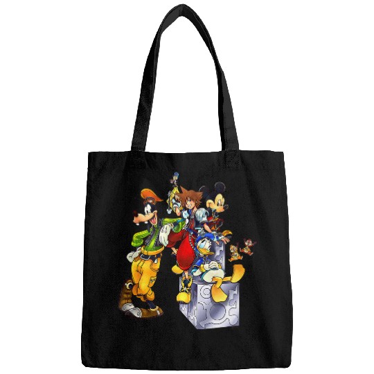 Disney Kingdom Hearts Goofy Mickey & Donald Sora Block Shot Bags