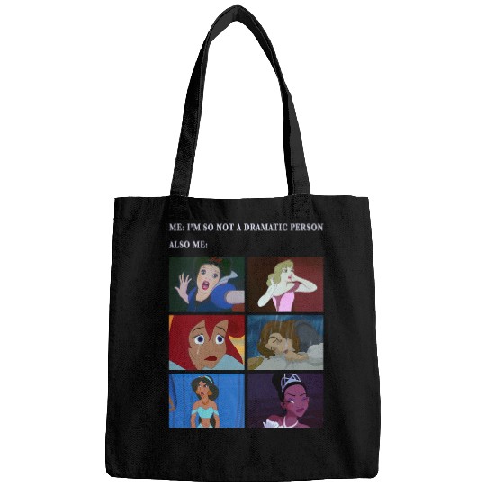Disney Princess Not Dramatic Meme Panel Bags