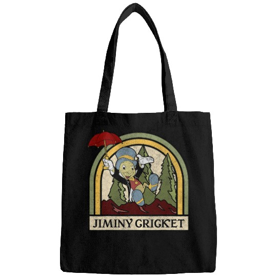 Disney Pinocchio Jiminy Cricket Established 1940 Bags