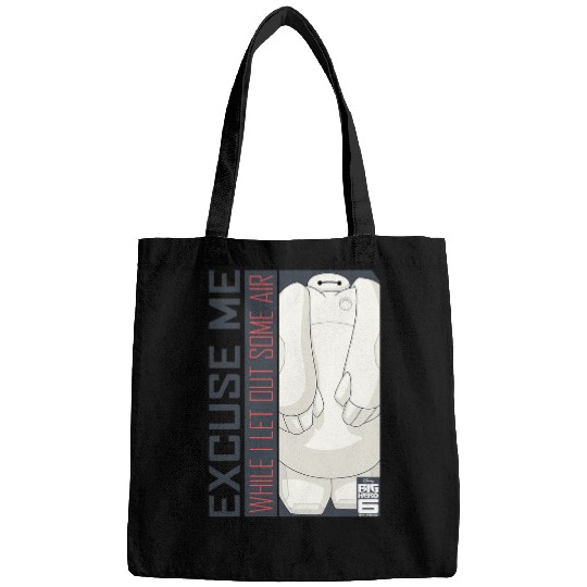 Disney Big Hero 6 TV Series Baymax Excuse Me Graphic Bags