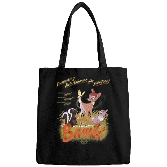 Disney Bambi Enchanting Entertainment For Everyone Retro Bags
