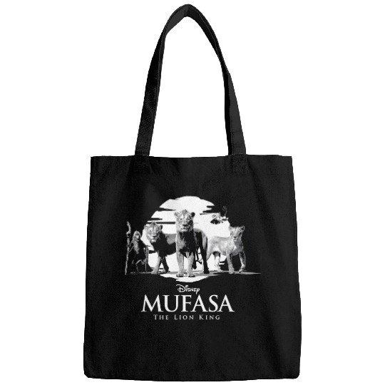 Disney Mufasa The Lion King Movie Black amp; White Characters Bags