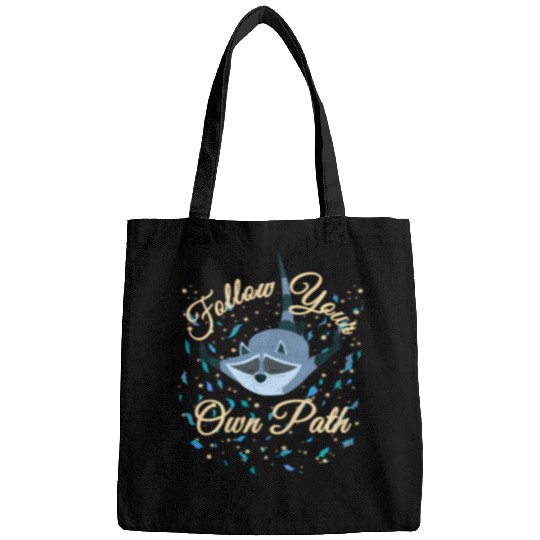 Disney Pocahontas Meeko Follow Your Own Path Text Bags