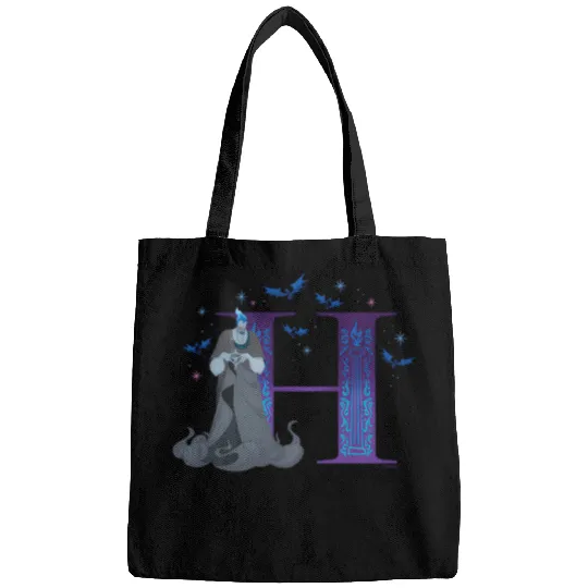 Disney Villains Alphabet Monogram Letter H For Hades Bags