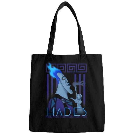 Disney Hercules Hades Geometric Portrait Graphic Bags