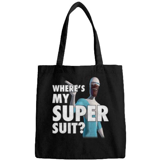 Disney Pixar The Incredibles Vintage Frozone Super Suit Logo Bags
