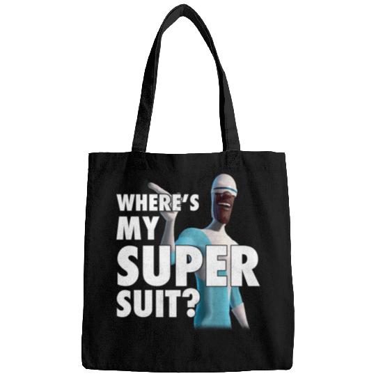 Disney Pixar The Incredibles Vintage Frozone Super Suit Logo Bags