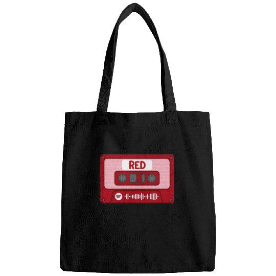 Discover Taylor Red Album Cassette Tape Bags