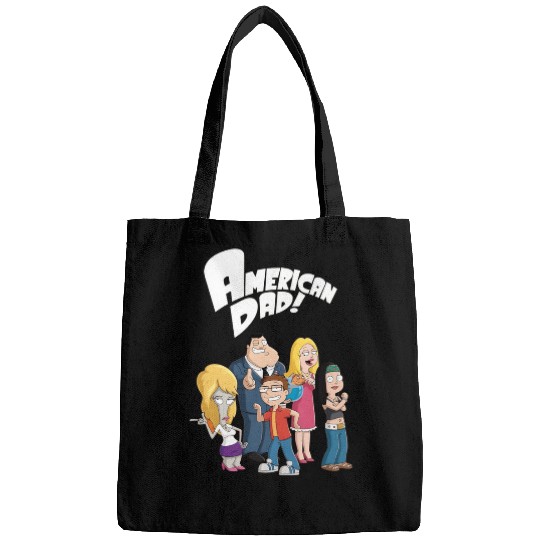 American DAD  1: Bobs Burgers Family Shirt, Bobs Burgers Vintage Bags