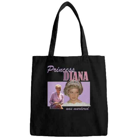 Princess Diana was Murdered  : Bobs Burgers Family Shirt, Bobs Burgers Vintage Bags