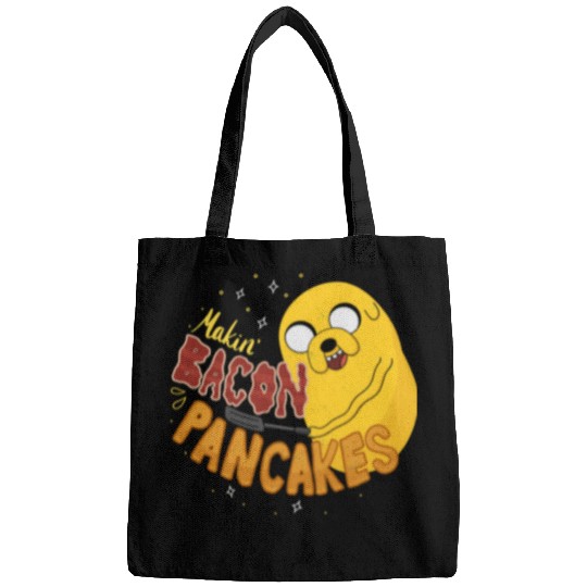 Makin Bacon Pancakes - Jake The Dog  : Bobs Burgers Family Shirt, Bobs Burgers Vintage Bags